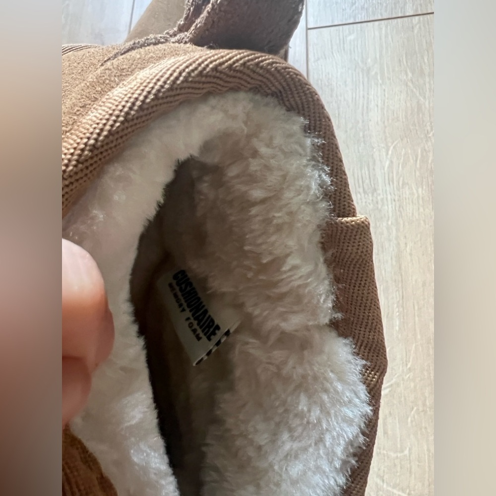 [NEW/UNWORN] CUSHIONAIRE Genuine Suede Platform Boot - Picture 9 of 9